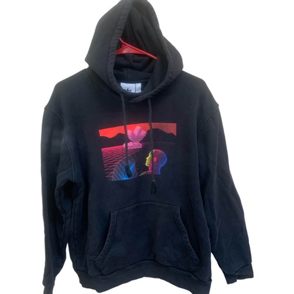 Adidas 3D Trefoil Heavyweight Hoodie Sweatshirt Men's Sz M